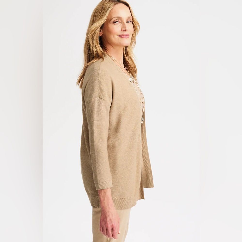 J. Jill Women's Beige Cardigan